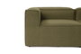 Atelier Del Sofa Sofá Esquinero Verde 296x185x66 cm